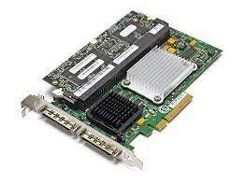 Контроллер LSi Logic MegaRAID SCSI LSI53C1030/Intel Xscale IOP332 500Mhz 0(256)Mb Int-2x68Pin Ext-2xVHDCI RAID50 UW320SCSI PCI-E8x(Без Кэша) TD977