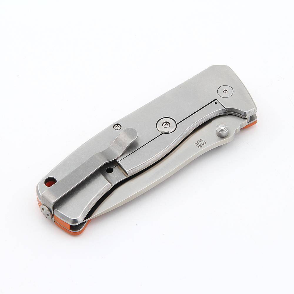 Нож складной туристический Ganzo G722-OR