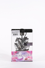 Наконечник АМ Виноградный лист 16мм, гл.серебро