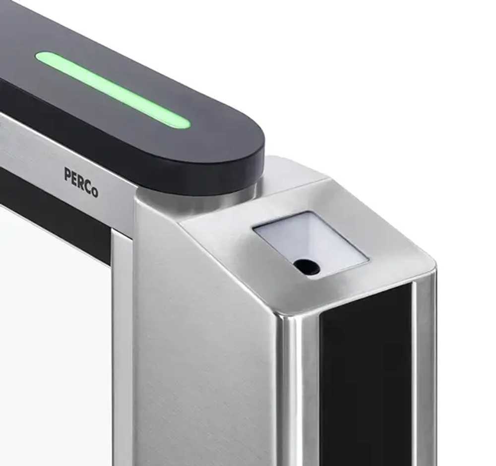 Скоростной проход ST-11 с распашными створками и встроенным сканером штрихкода