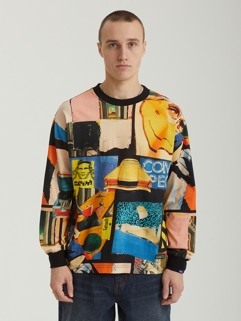 Мужской Лонгслив Clash