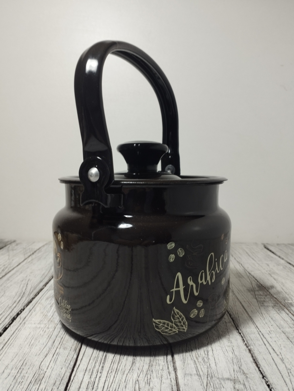 Чайник 2л цил Коричневый  Арабика кофе 42704-102/6