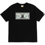 A Bathing Ape Bathing Ape Футболка Cotton Moderate Regular Straight Fit Summer 0zxtem306101q черный