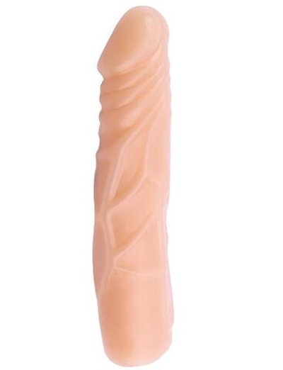 Телесный фаллоимитатор Spread Me No.05 без мошонки - 17,7 см. (Цвет: телесный)