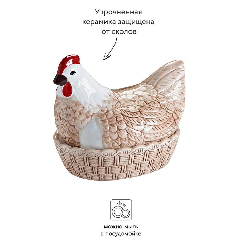Емкость для яиц rise and shine