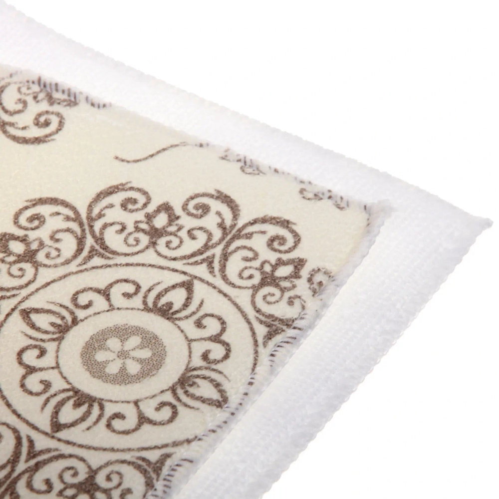 Коврик для сушки посуды 38*50см «Цветочный узор» бежевый