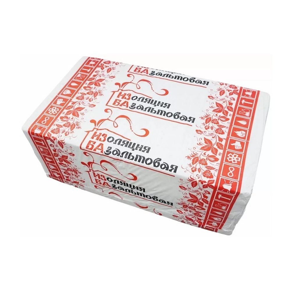 Утеплитель ИЗБА Фасад МС 100 кг/м³ (1000х600х100 мм) 3 шт