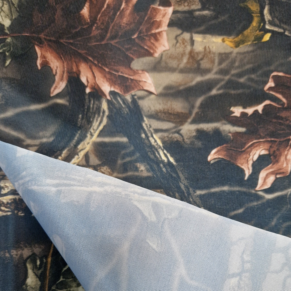 Ткань курточная Prival Oxford 210D PU 1000, 120г/м2, 1.5х5м, принт камуфляж C-64