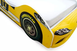 Кровать-машина Бельмарко Супра желтая