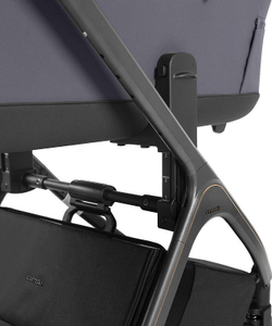 Коляска Carrello Vector 2025 CRL-6551 Ammonite AY329 Pro Absolute Black с базой Isofix 3 в 1 Ultimate Grey