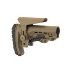 Телескопический приклад Атом с подщечником, К.Арма / K.Arma