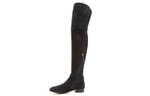 GUCCI Suede Over the knee Boots Women"s Black