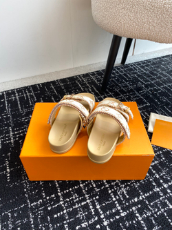 Louis Vuitton Bom Dia Flat Comfort Mule (5 colors)