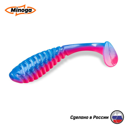 Силиконовая приманка "Minoga" COOPER 2,0"(10шт) 50мм, 0,77гр, цвет 114