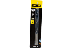 Сверло Professional по металлу HSS-R (12х101х151 мм; М2; DIN 338) Stayer 29602-12