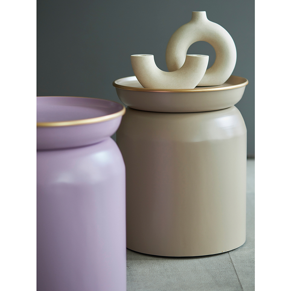 Столик журнальный Bergenson Bjorn Ingvild, 38 см, бежевый