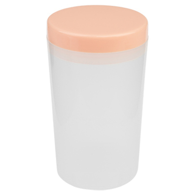 Подставка - стакан для промывки кистей (бежевая крышка)