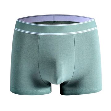 Мужские трусы боксеры изумрудные ROMEO ROSSI 6091-19