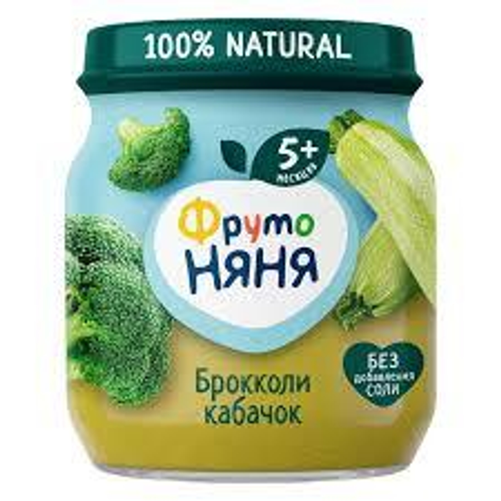 Пюре Фруто Няня 110г Брокколи кабачок