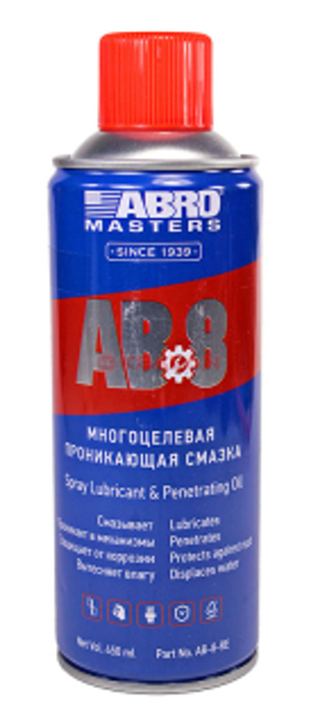 Смазка-спрей литиевая (450 мл) Abro Masters