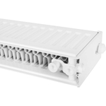 Радиатор панельный профильный ROMMER Ventil тип 22 - 200x2000 мм (подключение нижнее правое)