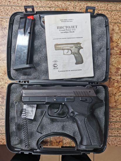 Grand Power T12 FM2 АКБС кал.10х28 черный