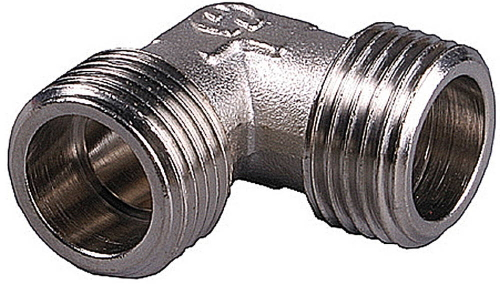 Уголок GENERAL FITTINGS никелированная латунь, ш/ш, 1/2″