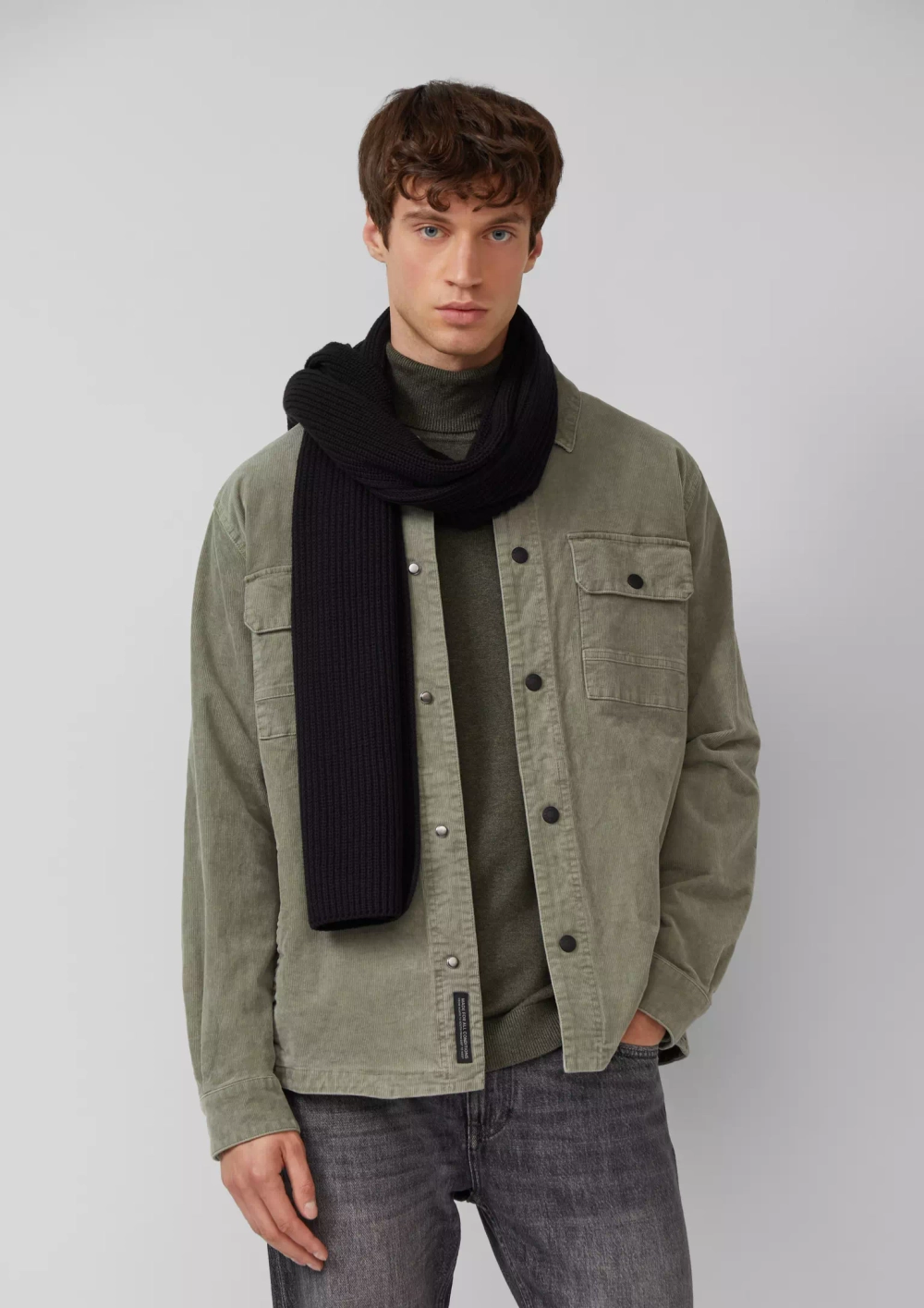 Шарф из хлопка s.Oliver