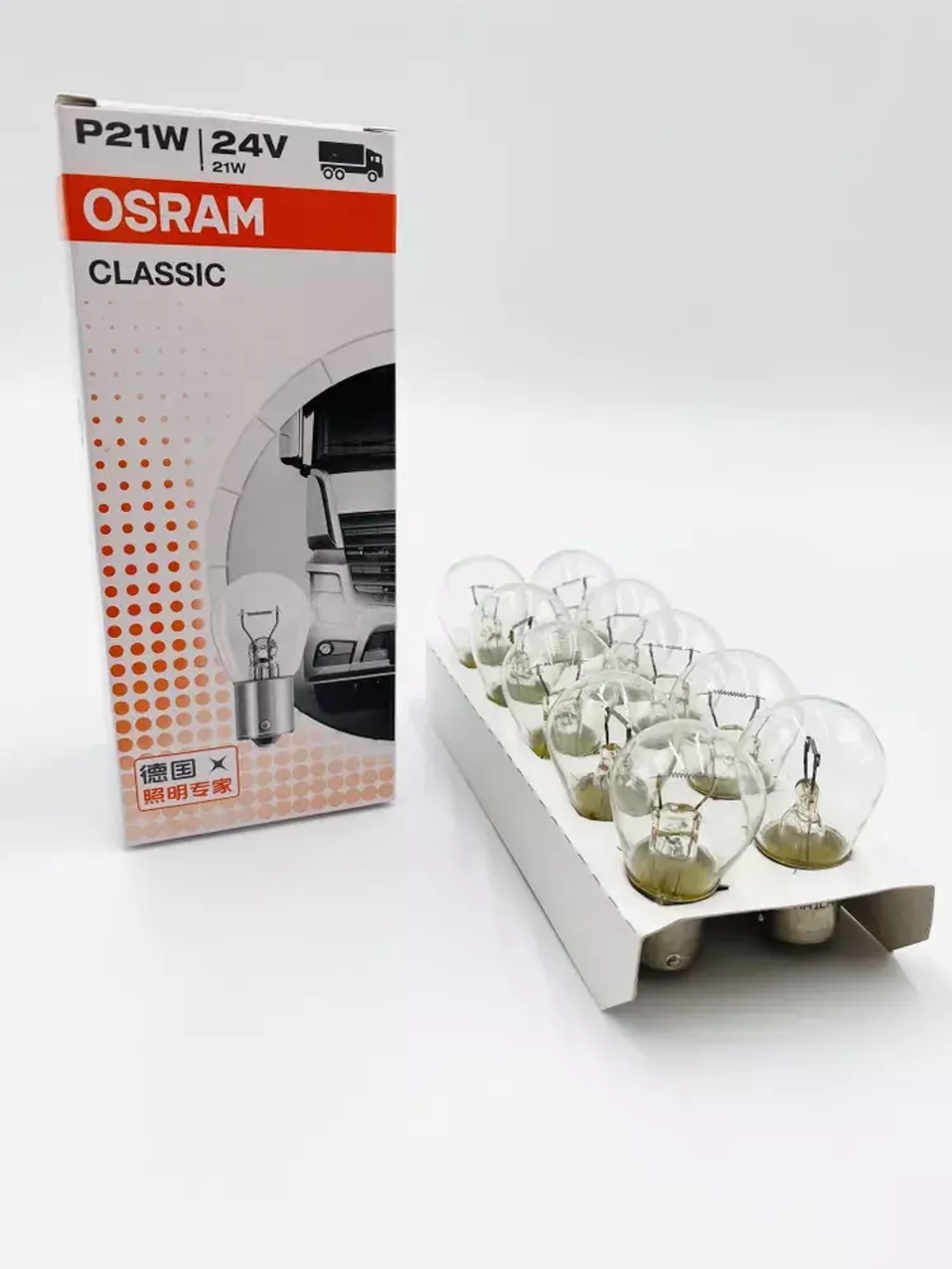 Лампа галогенная 21W 24V 7511 OSRAM