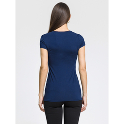 Женская футболка темно-синяя OROBLU Perfect Line VOBT01593