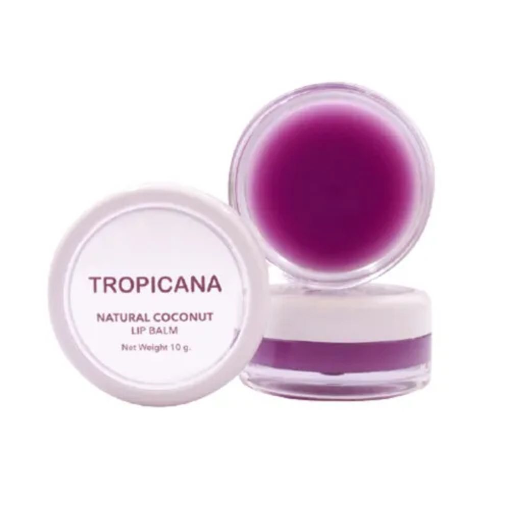 Бальзам для губ Tropicana Natural Coconut Lip Balm Mulberry Cheerful Веселая Шелковица 10 г