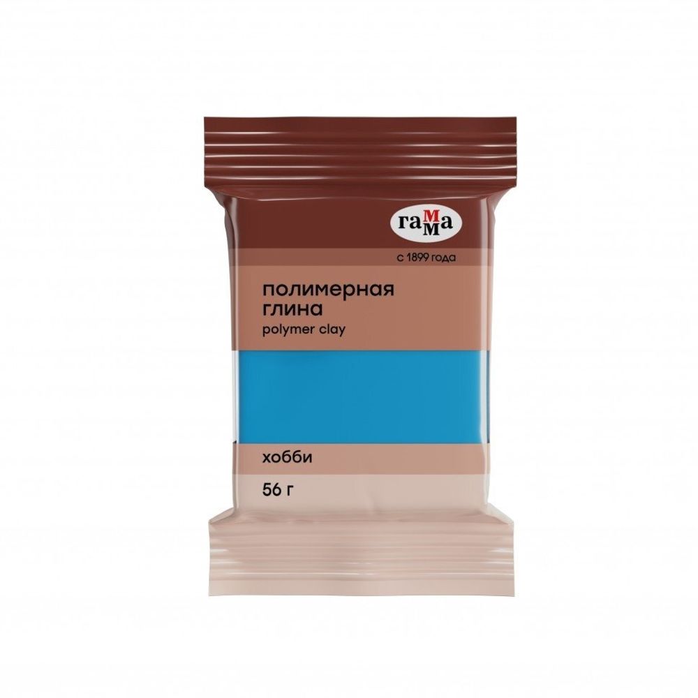 Полимерная глина Гамма, 56 гр., небесно-синий, &quot;Хобби&quot;