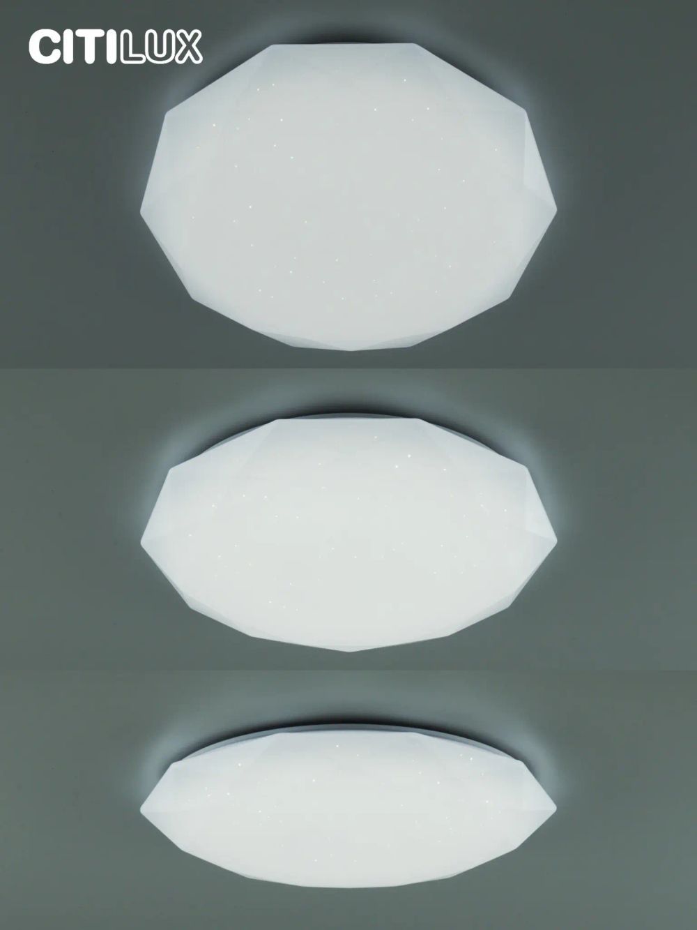 Citilux Астрон CL733680G RGB Люстра светодиодная с пультом