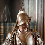 Бронзовая скульптура «LE PORTE-ÉTENDARD» («Знаменосец»)