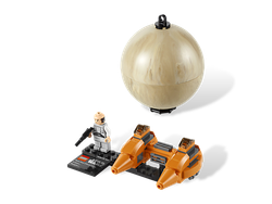 LEGO Star Wars: Двухместный аэромобиль и планета Беспин 9678 — Twin-Pod Cloud Car & Bespin — Лего Звездные войны Стар Ворз