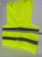 Жилет сигнальный, светоотражающий, салатовый, размер Универсальный (примерно XL), TG (1 шт.)