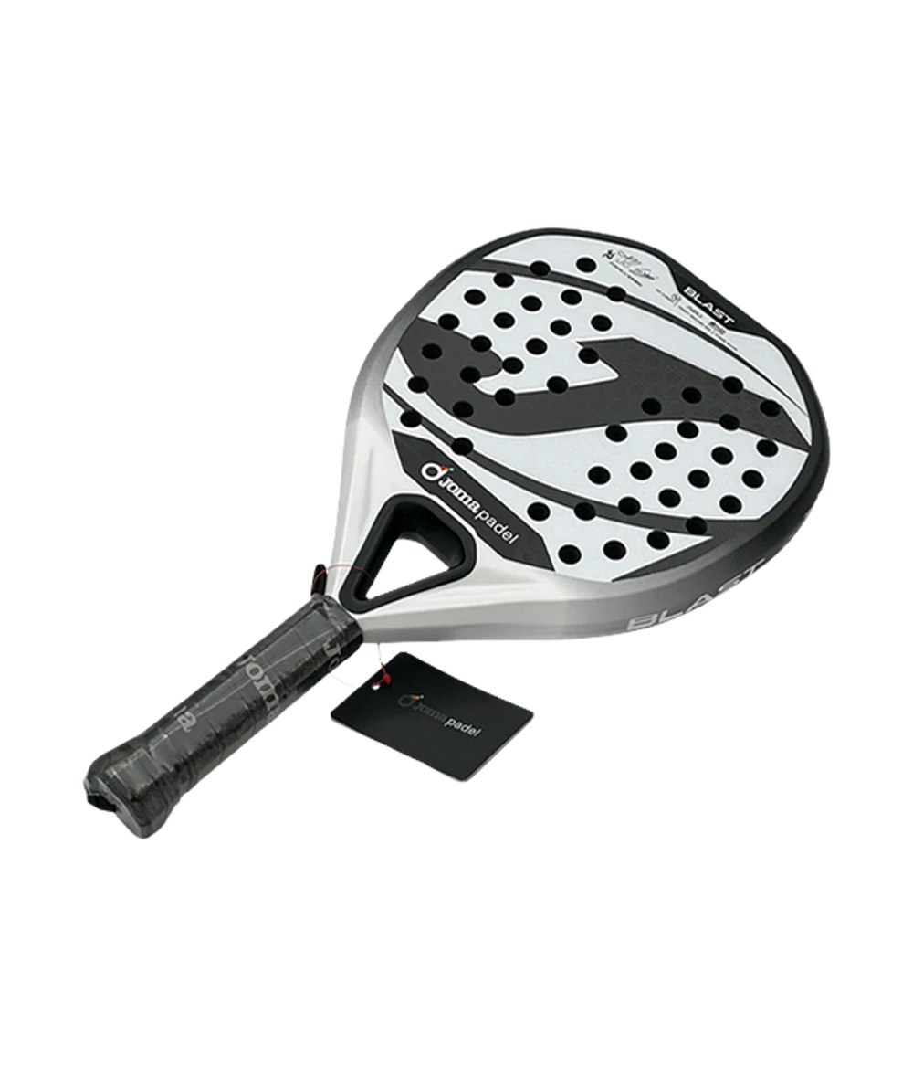 Ракетка Joma ST-Blast 2025 — Juanlu Esbri Серебристо-Чёрная версия