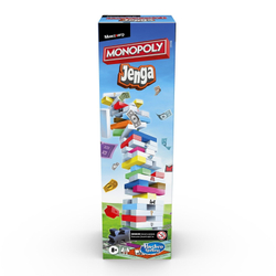 Hasbro: Настольная игра Монополия Дженга E8831 — Monopoly Jenga — Хасбро