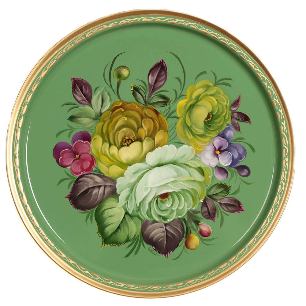 若斯托沃彩绘托盘 A9D271125130