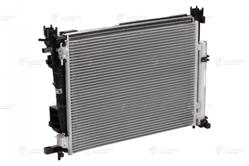 Блок охлаждения ЛАДА Vesta 15-; Renault Logan c 2012г радиатор+конденсор+вентилято Luzar