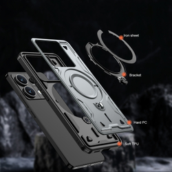 Чехол Magneto Case с кольцом для Poco X6