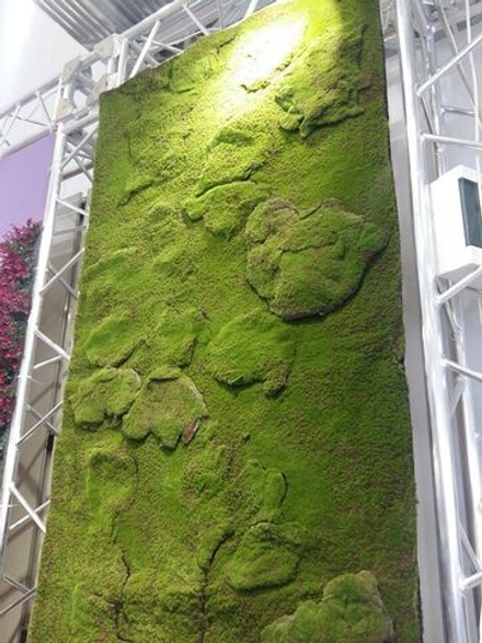 Мох искусственный "Горный" дизайн 18, ширина 1,5м, рулон 2м