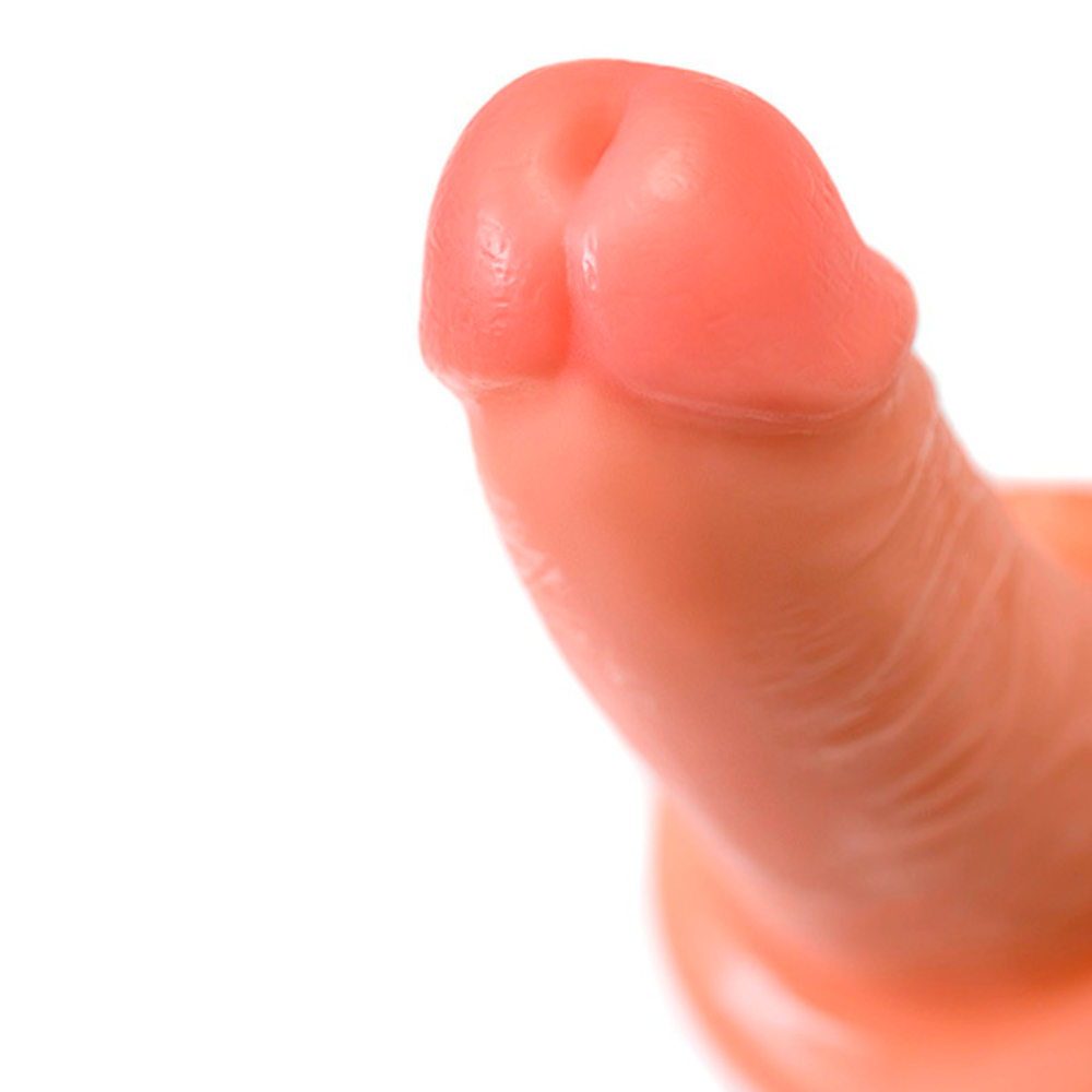 Телесный фаллоимитатор 16см на присоске ToyFa RealStick Caliber 983007