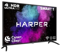 Телевизор Harper ЖК 50"; 50U610TS черный