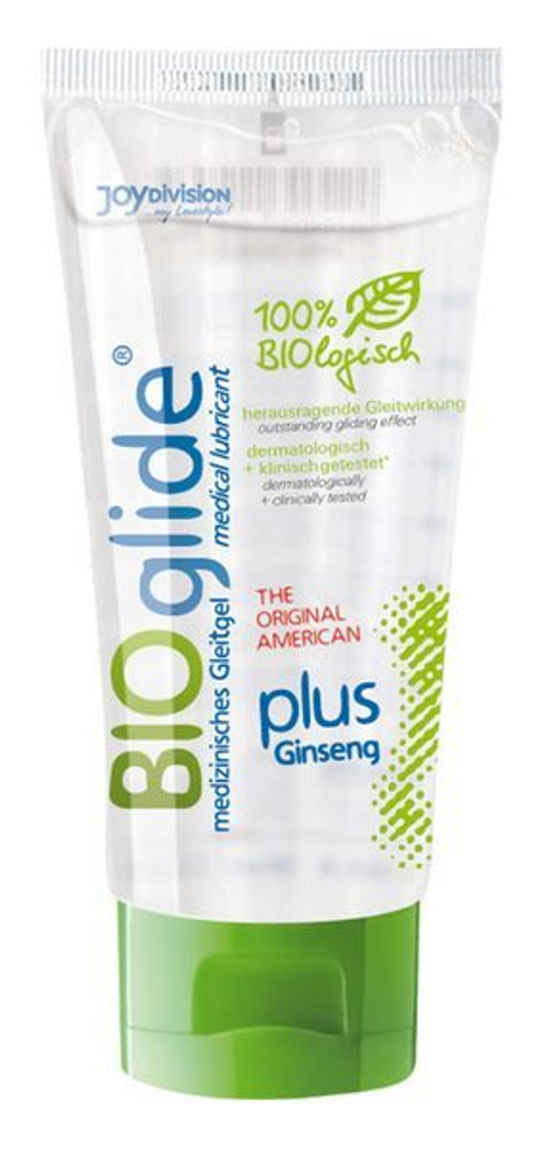 Joy Division BIOglide plus Ginseng 100 мл – водный гель-лубрикант с женьшенем