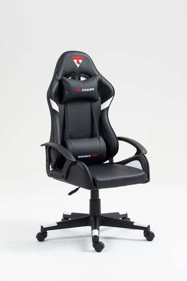 TopChairs Warden черно-белый
