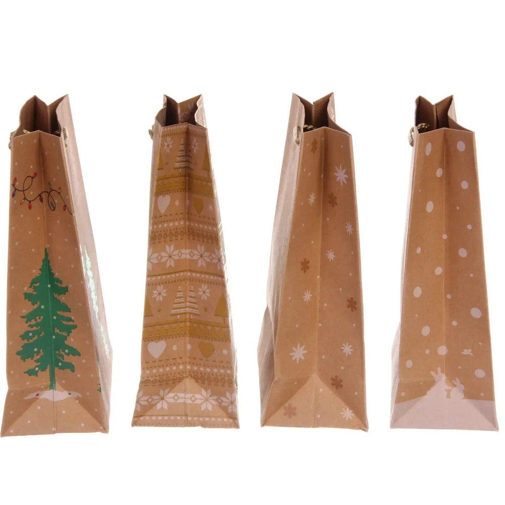 Пакет подарочный «Новогодний мир» 18*23*8 см, микс