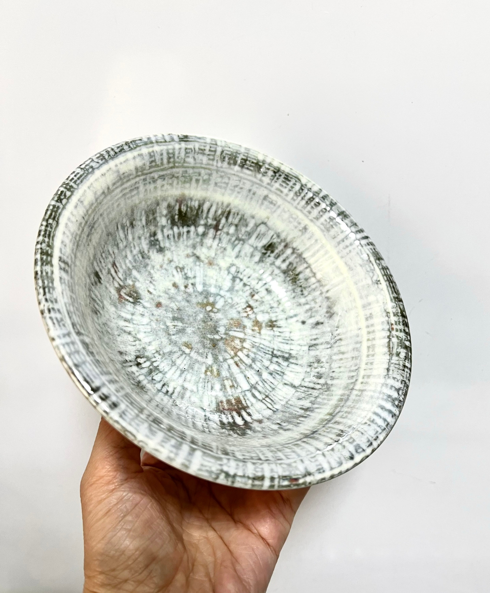 Тарелка глубокая Bonna Odette, фарфоровая, D16 см