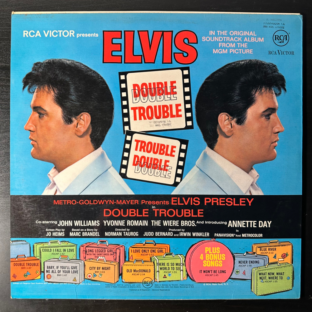 Elvis Presley ‎– Double Trouble (Германия 1967г.)