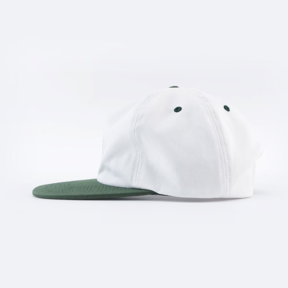 Кепка Baker Happy Meal Snapback (white/green)